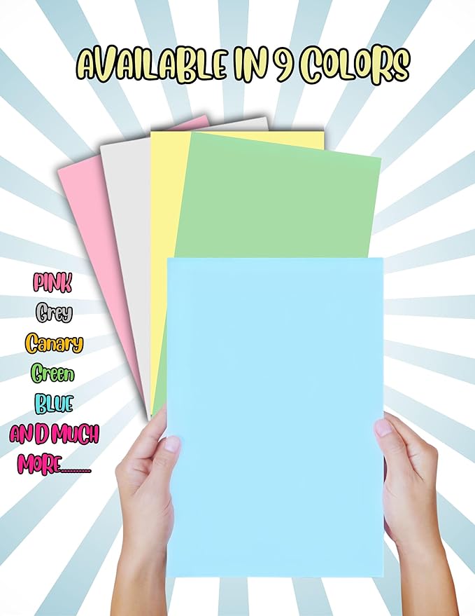 Limited Papers (TM) Colored Copy Paper – 24lb/60lb Text, 11"x17", Tabloid Size, 500 Sheets Per Ream. (2500, Ivory)