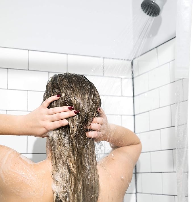 AquaBliss TurboSpa 3 Inch High Pressure Shower Head w/Flow Restrictor Melts Stress into Bliss at Full Power. 42 Nozzle Wide Spray High Flow Showerhead Drenches You Fast, No Dry Spots Guaranteed