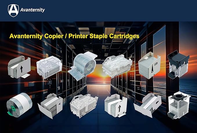 Avanternity's Staple Refills, Compatible with Kyocera 5GH82010 502MT Staples (Pack of 2 Boxes)