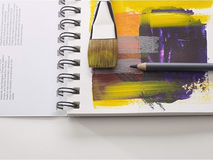 Winsor & Newton Professional Mixed Media Pad, 9" x 12", 30 Sheets, 250gsm, White