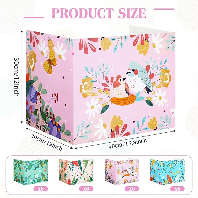 Crtiin 24 Pcs Privacy Folders for Students Desk Dividers Standard School Privacy Cardboard Board Testing Dividers Shield for Classroom Teacher Supplies Keep Eyes from roving(Fresh)