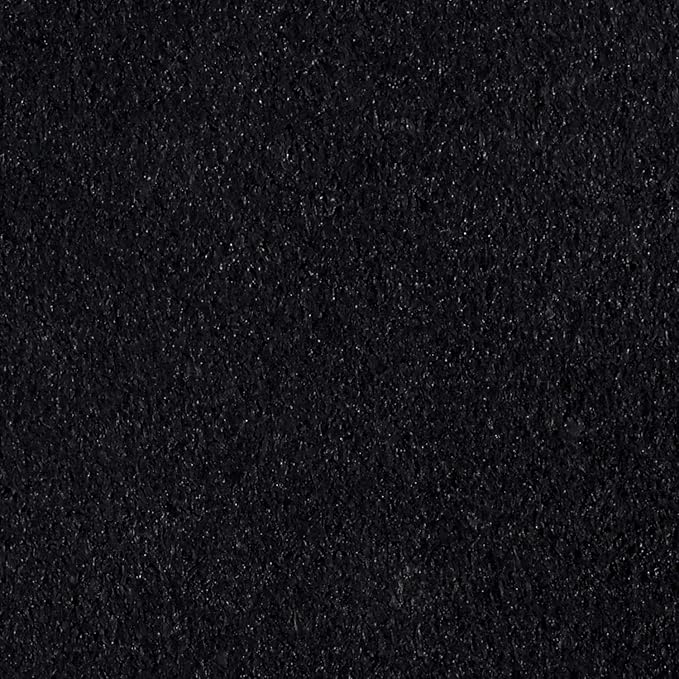 Ghent 36"x30" 1-Door indoor Enclosed Recycled Rubber Bulletin Board, Shatter Resistant, with Lock, Satin Aluminum Frame,Black (PA13630TR-BK) ,Made in the USA