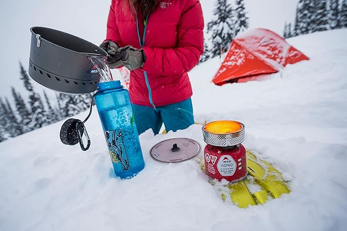 MSR Reactor Windproof Camping and Backpacking Stove System