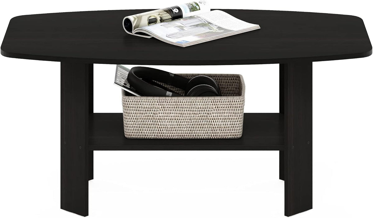Simple Design Coffee Table, Espresso